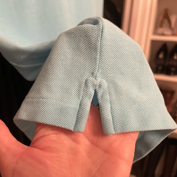 NWOT Big Pony Mesh Polo Dress in Turquoise - Picture 4 of 10